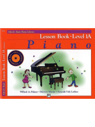 Alfred's Basic Piano Library: Lesson Book Level 1A (noty na sólo klavír) (+audio)