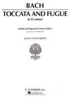 J.S. Bach: Toccata And Fugue In D Minor For Piano BWV565 (Tausig) (noty na sólo klavír)