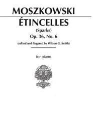 Moritz Moszkowski: Etincelles Op.36 No.6 (noty na sólo klavír)