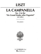 Franz Liszt: La Campanella (No.3 From 'Six Etudes After Paganini') (noty na sólo klavír)