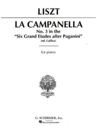 Franz Liszt: La Campanella (No.3 From 'Six Etudes After Paganini') (noty na sólo klavír)