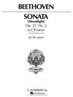 Beethoven: Piano Sonata In C Sharp Minor Op.27 No. 2 'Moonlight' (noty na sólo klavír)
