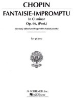 Frederic Chopin: Fantasie Impromptu In C Sharp Minor Op.66 (noty na sólo klavír)