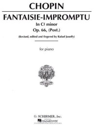 Frederic Chopin: Fantasie Impromptu In C Sharp Minor Op.66 (noty na sólo klavír)