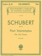 Franz Schubert: Four Impromptus For Piano Op.90 (noty na sólo klavír)