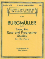 Friedrich Burgmuller: 25 Easy And Progressive Studies Op.100 (Complete) (noty na sólo klavír)