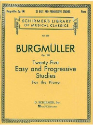 Friedrich Burgmuller: 25 Easy And Progressive Studies Op.100 (Complete) (noty na sólo klavír)