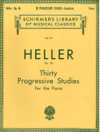 Stephen Heller: 30 Progressive Studies Op.46 (Complete) (noty na sólo klavír)