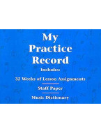 Hal Leonard Student Piano Library: My Practice Record (noty na sólo klavír)