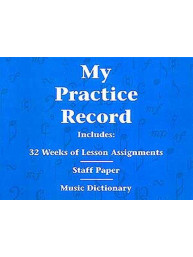 Hal Leonard Student Piano Library: My Practice Record (noty na sólo klavír)