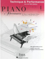 Piano Adventures: Technique And Performance Book - Level 1 (noty na sólo klavír)