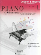 Piano Adventures: Lesson And Theory Book - Level 1 (noty na sólo klavír)