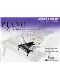 Piano Adventures: Lesson And Theory Book - Primer Level (noty na sólo klavír)