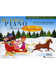 My First Piano Adventure - Christmas (Book B - Steps On The Staff) (noty na sólo klavír)