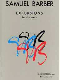 Samuel Barber: Excursions For The Piano Op.20 (noty na sólo klavír)