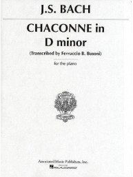 J.S. Bach: Chaconne In D Minor (noty na sólo klavír)