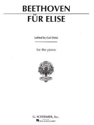 Ludwig Van Beethoven: Fur Elise / Pro Elišku (noty na sólo klavír)
