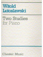 Witold Lutoslawski: Two Studies For Piano (noty na sólo klavír)