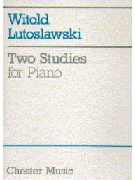 Witold Lutoslawski: Two Studies For Piano (noty na sólo klavír)