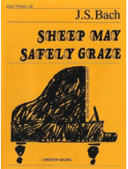 Johann Sebastian Bach: Sheep May Safely Graze (Easy Piano No.56) (noty na sólo klavír)