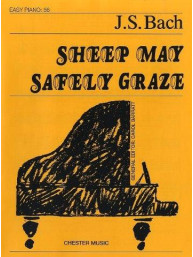 Johann Sebastian Bach: Sheep May Safely Graze (Easy Piano No.56) (noty na sólo klavír)