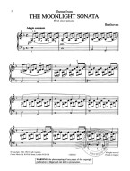 Beethoven: Theme From The Moonlight Sonata Op. 27 No.22 (noty na snadný klavír)