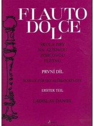 Škola hry na altovou zobcovou flétnu 1 - Ladislav Daniel