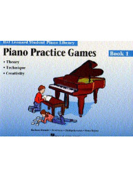 Hal Leonard Student Piano Library: Piano Practice Games Book 1 (noty na sólo klavír)