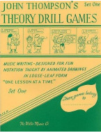 John Thompson's Theory Drill Games - Set One (noty na sólo klavír)