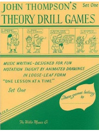 John Thompson's Theory Drill Games - Set One (noty na sólo klavír)