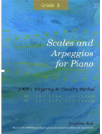Josephine Koh: Scales And Arpeggios For Piano - Fingering Method (Grade 8) (noty na sólo klavír)
