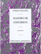 Enrique Granados: Allegro De Concierto (noty na sólo klavír)