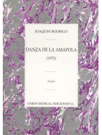 Rodrigo: Danza De La Amapola For Piano (noty na sólo klavír)