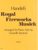 G.F. Handel: Royal Fireworks Music (noty na sólo klavír)