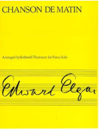 Edward Elgar: Chanson De Matin (noty na sólo klavír)