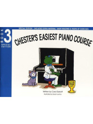 Carol Barratt: Chester's Easiest Piano Course - Book 3 (Special Edition) (noty na sólo klavír)