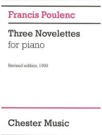 Francis Poulenc: Three Novelettes (noty na sólo klavír)
