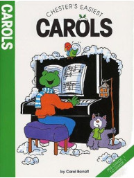 Chester's Easiest Carols (noty na klavír, zpěv, akordy na kytaru)