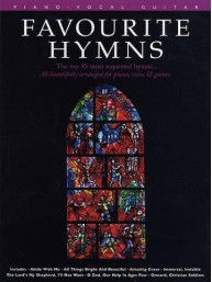 Favourite Hymns (noty na klavír, zpěv, akordy na kytaru)