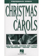 Christmas Carols - Paperback Songs (noty na klavír, zpěv, akordy na kytaru)