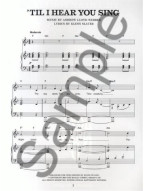 Andrew Lloyd Webber: 'Til I Hear You Sing (Love Never Dies) (noty na klavír, zpěv, akordy na kytaru)