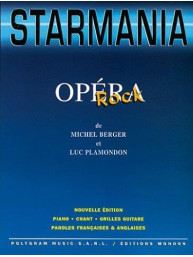 Michel Berger Luc Plamondon: Starmania (noty na klavír, zpěv, akordy na kytaru)