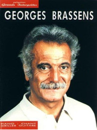 Georges Brassens: Collection Grands Interpretes (noty na klavír, zpěv, akordy na kytaru)