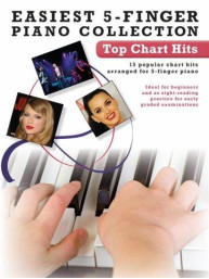 Easiest 5-Finger Piano Collection: Top Chart Hits (noty na pětiprstý klavír)