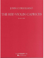 John Corigliano: The Red Violin Caprices For Solo Violin (noty na housle)