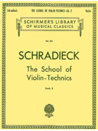 Henry Schradieck: School Of Violin Technics - Book 2 (Double Stops) (noty na housle)