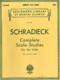 Henry Schradieck: Complete Scale Studies For The Violin (Authorized Edition) (noty na housle)