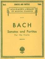 J.S. Bach: Sonatas And Partitas For The Violin (noty na housle)