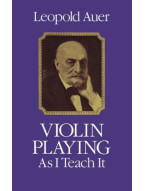 Violin Playing As I Teach It (noty na housle)