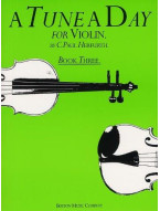 A Tune A Day For Violin Book Three (noty na housle)
